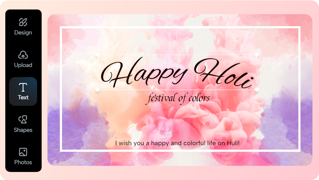 Create colorful watercolor cards